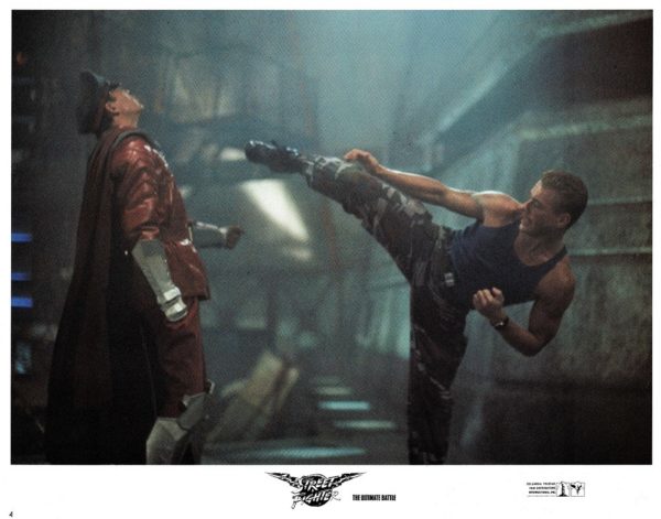 Street Fighter 1994 US Lobby Card Set with Jean-Claude Van Damme and Kylie Minogue (2)