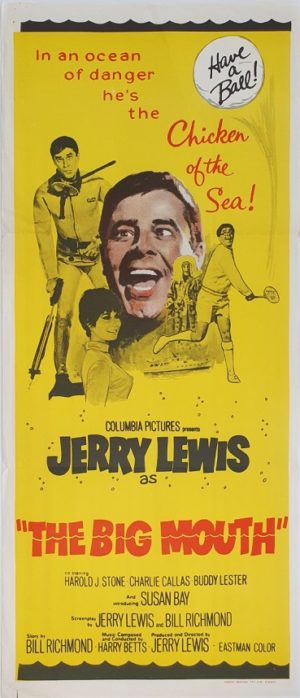 The Big Mouth Jerry Lewis Australian daybill movie poster (14)