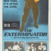 The Exterminator Australian Daybill Poster