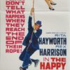 The Happy Thieves Australian daybill movie poster with Rita Hayworth