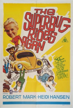 The Superbug Rides Again Australian One Sheet poster