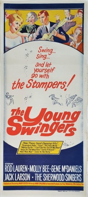 The Young Swingers Australian daybill movie poster (