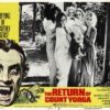 The return of count Yorga US Lobby Card (7)