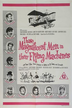 Those Magnificent Men in Their Flying Machines Australian One Sheet movie poster (2)