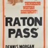 raton pass australian stock daybill poster