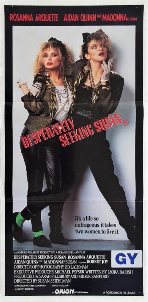 Desperately seeking Susan Australian Daybill Poster with Madonna (1)