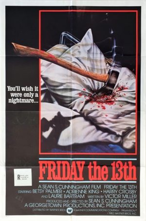 Friday the 13th US One Sheet poster (2)