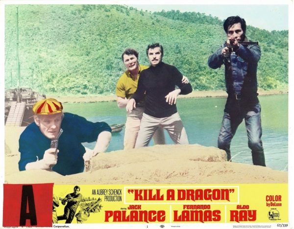 Kill a dragon US Lobby Card with Jack Palance 1967
