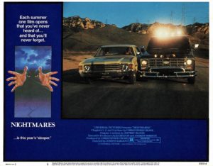 Nightmares US Lobby Cards 1983