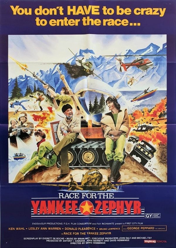 Race For The Yankee Zephyr New Zealand One Sheet Poster (2)