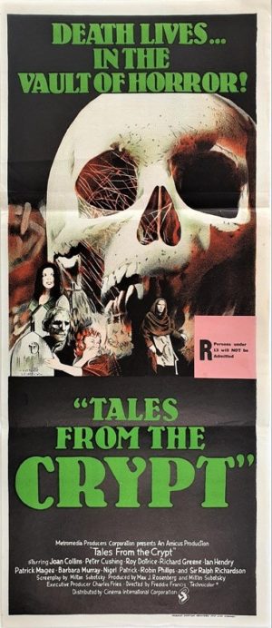 Tales From The Crypt Australian Daybill Poster
