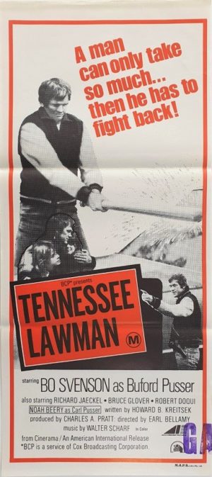 Tennessee Lawman Walking Tall Part 2 Australian Daybill Poster