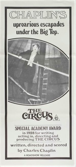 The Circus Australian Daybill Poster Charlie Chaplin (2)