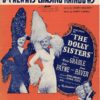 The Dolly Sisters Sheet Music with Betty Grable and June Haver