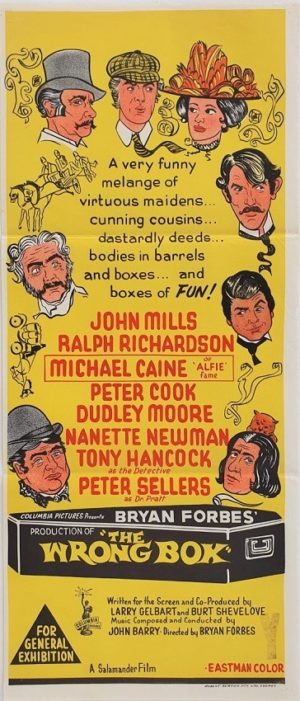 The Wrong Box Australian Daybill Poster