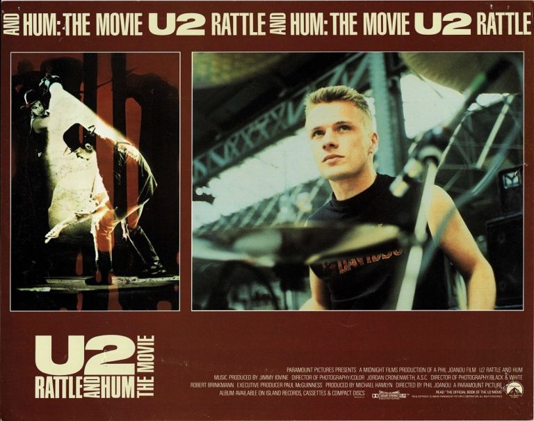 U2 Rattle And Hum The Film Poster Gallery