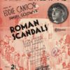 roman scandals sheet music with eddie cantor