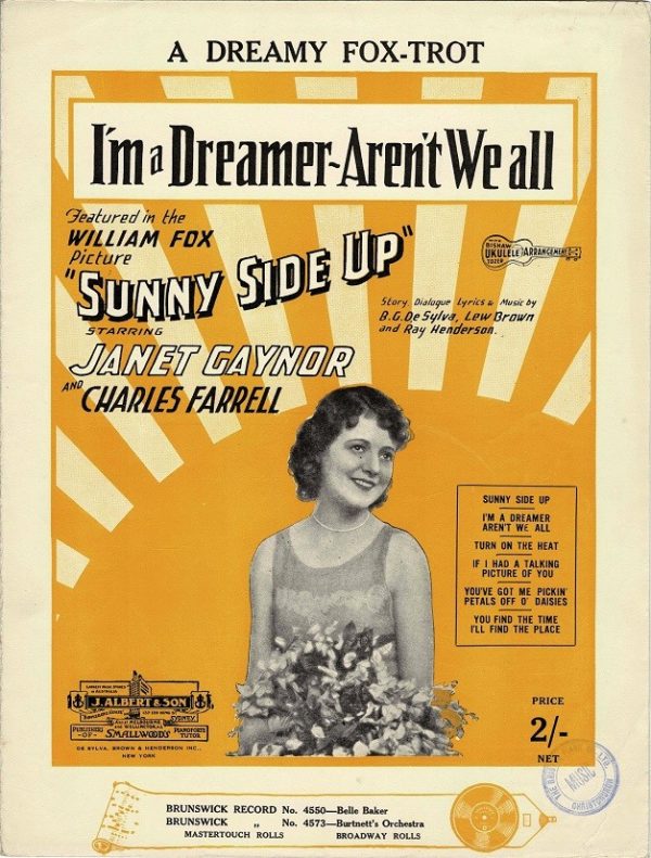 sunny side up sheet music 2