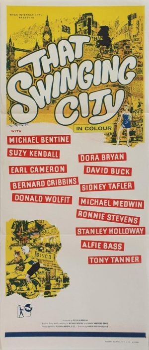 that swinging city daybill poster