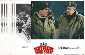 Attack On The Iron Coast US Lobby Card Set with Lloyd Bridges