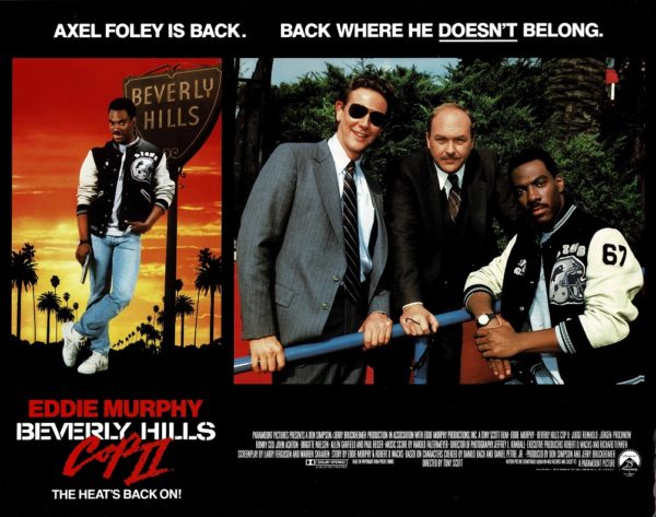 Beverly Hills Cop 2 UK Lobby Card with Eddie Murphy 1987