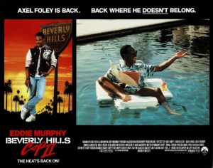 Beverly Hills Cop 2 UK Lobby Card with Eddie Murphy 1987