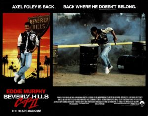 Beverly Hills Cop 2 UK Lobby Card with Eddie Murphy 1987