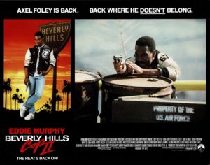 Beverly Hills Cop 2 UK Lobby Card with Eddie Murphy 1987