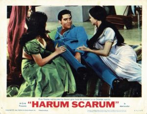 Harum Scarum US Lobby Card with Elvis Presley