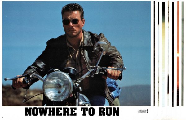 Nowhere to run US lobby Card Set Jean Claude Van Dame