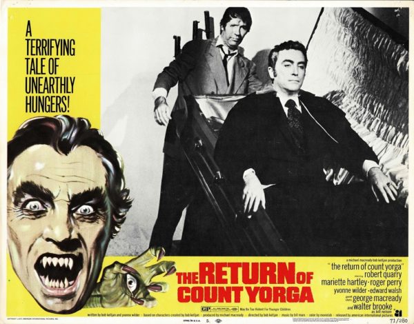 The return of count Yorga US Lobby Card 1971