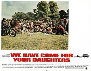 We Have Come For Your Daughters US Lobby Card 1971 also known as Medicine Ball Caravan with B B King Alice Cooper The Youngbloods