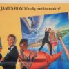 A View To A Kill Australian daybill poster 007 James Bond with Roger Moore and Grace Jones