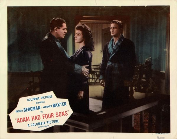 Adam Had Four Sons 1948 US Lobby Card with Ingrid Bergman