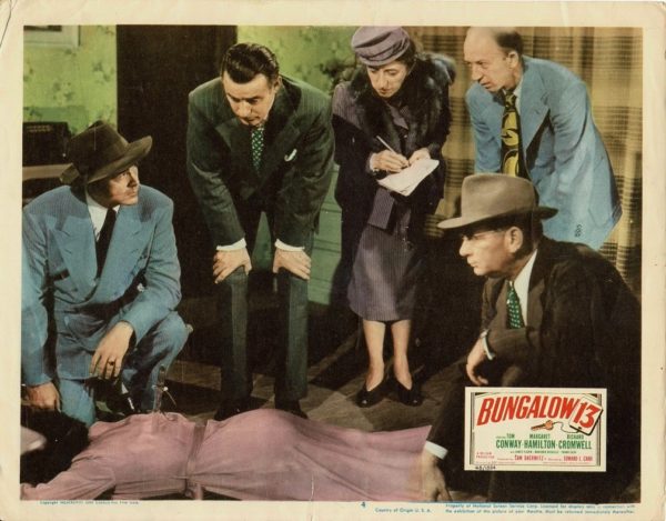 Bungalow 13 US Lobby Card 1948 with Tom Conway