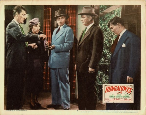 Bungalow 13 US Lobby Card 1948 with Tom Conway