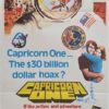 Capricorn One Australian daybill poster NASA