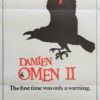Damien Omen 2 Australian daybill poster