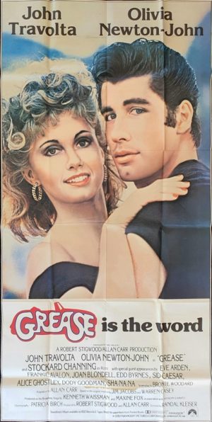 Grease US Three 3 Sheet poster