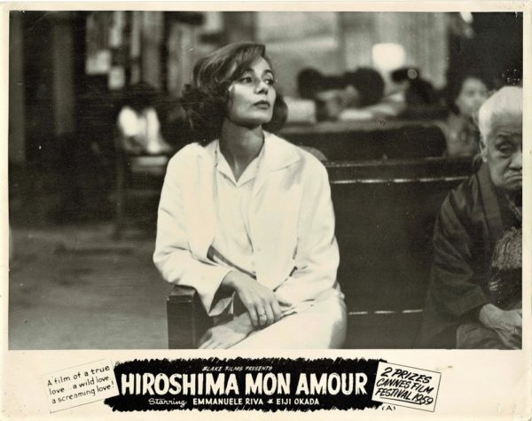 Hiroshima Mon Amour 1959 Australian Lobby Card Blake Films