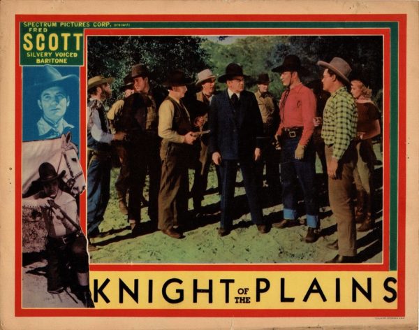 Knight Of The Plains US Lobby Card 1938 with Fred Scott and Produced by Stan Laurel (4)