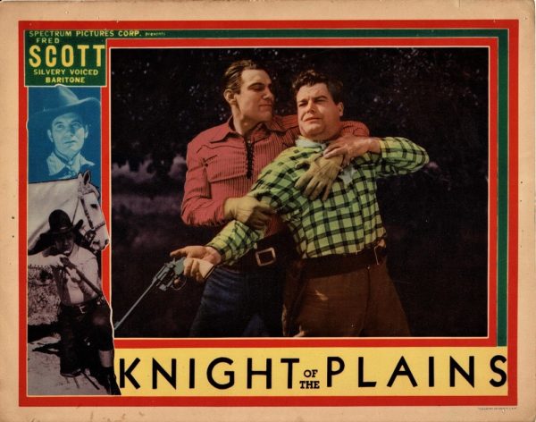 Knight Of The Plains US Lobby Card 1938 with Fred Scott and Produced by Stan Laurel (4)