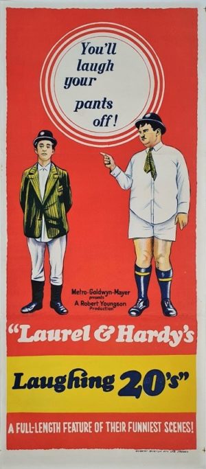 Laurel & Hardy's Laughing 20's Australian daybill poster