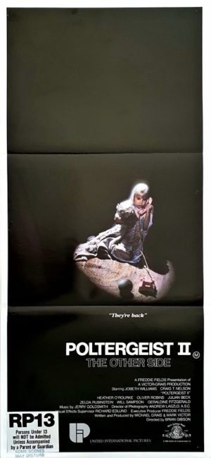 Poltergeist 2 Australian daybill poster