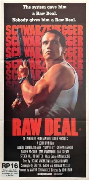 Raw Deal Australian daybill poster