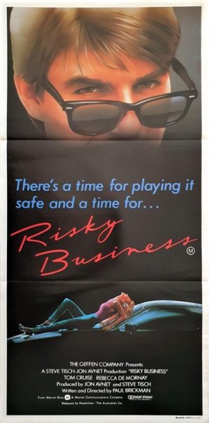 Risky Business Australian daybill poster