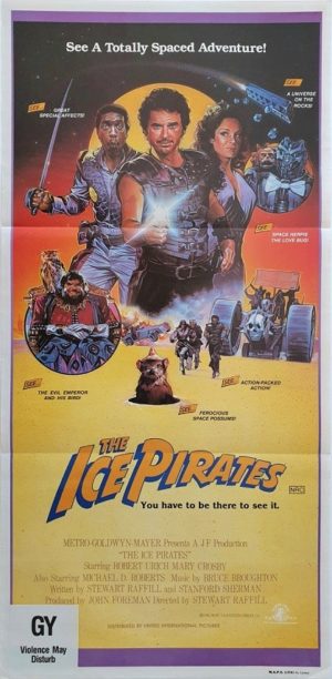 The Ice Pirates Australian daybill poster