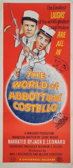 The World Of Abbott and Costello Australian daybill poster