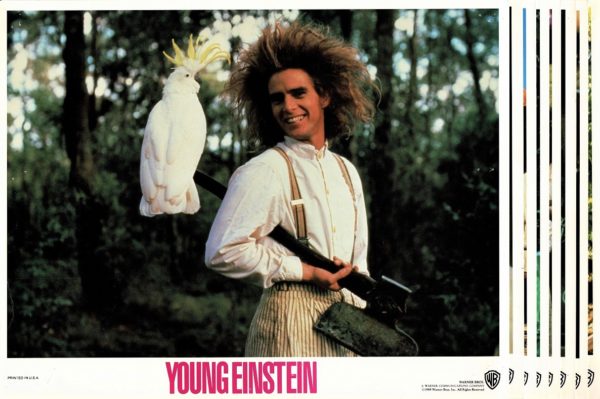 Young Einstein US lobby card set (6)