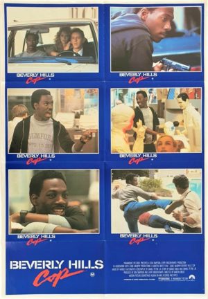 Beverly hills cop Australian Lobby Card One Sheet movie poster with Eddie Murphy (10)